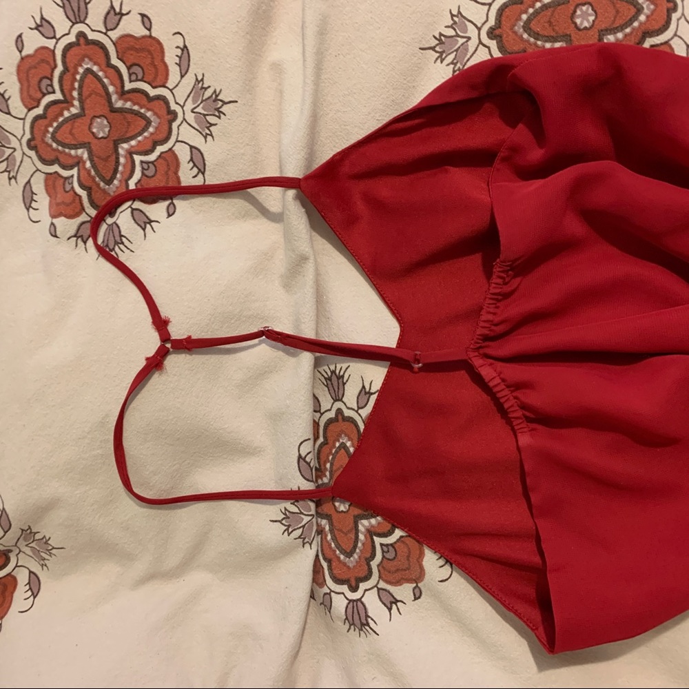 Red Tobi Racerback Dress - Picture 2 of 4